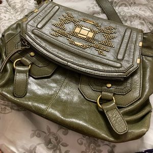The Sak olive green crossbody
